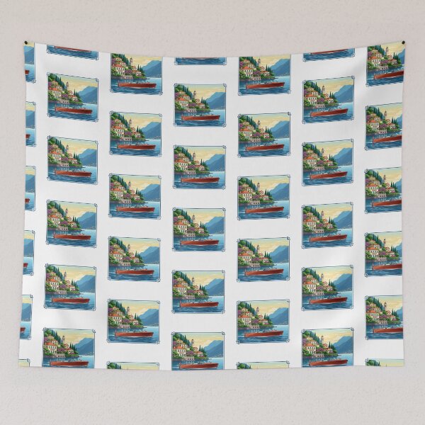 Item preview, Lake Como - Italy (Country Collection) designed and sold by HeartbeatPrint.