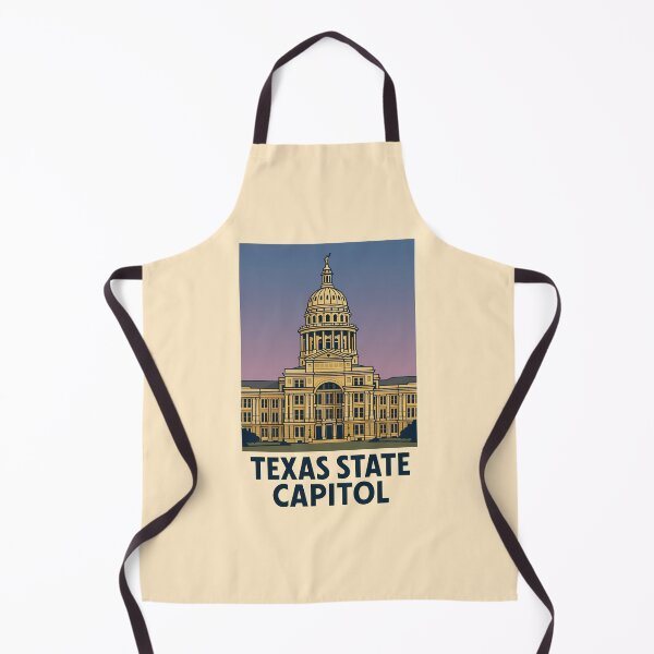 Item preview, Texas State Capitol Vintage Travel Poster – Austin Landmark Art designed and sold by ArtSpireWorks.