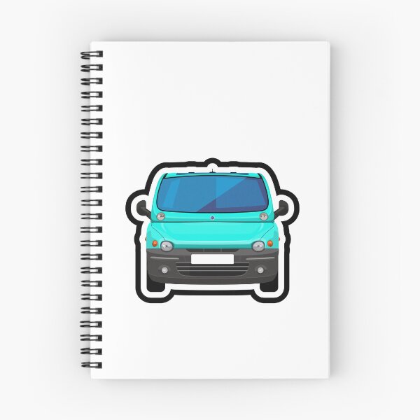 Item preview, Turquoise - Fiat Multipla designed and sold by icgraphicdesign.
