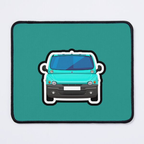 Item preview, Turquoise - Fiat Multipla designed and sold by icgraphicdesign.
