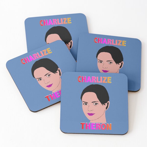 Item preview, Charlize Theron illustration designed and sold by ZooStateofMind.