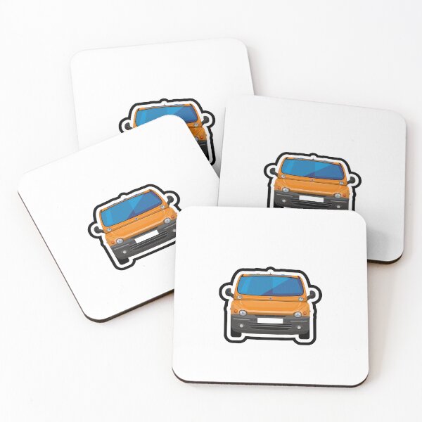Item preview, Orange Fiat Multipla designed and sold by icgraphicdesign.