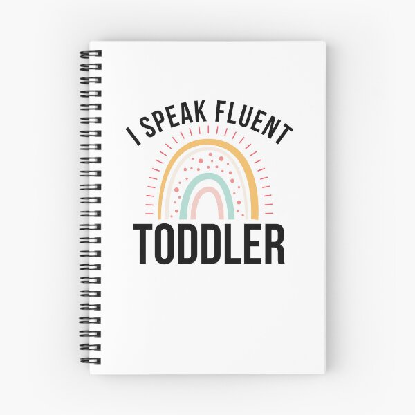 Item preview, I Speak Fluent Toddler Daycare worker Teacher cute rainbow designed and sold by snowry.