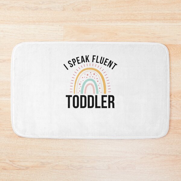 Item preview, I Speak Fluent Toddler Daycare worker Teacher cute rainbow designed and sold by snowry.