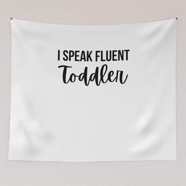 Item preview, Cute I Speak Fluent Toddler Daycare worker Teacher humor designed and sold by snowry.