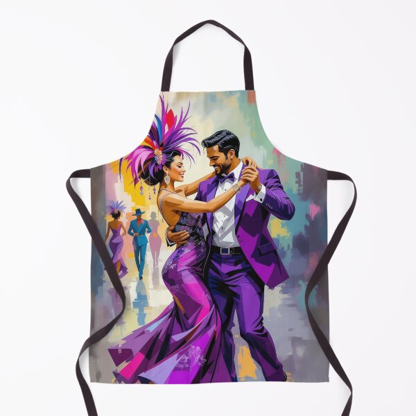 Item preview, Tango in Purple – Elegant Latin Dance Art designed and sold by Lowtech.