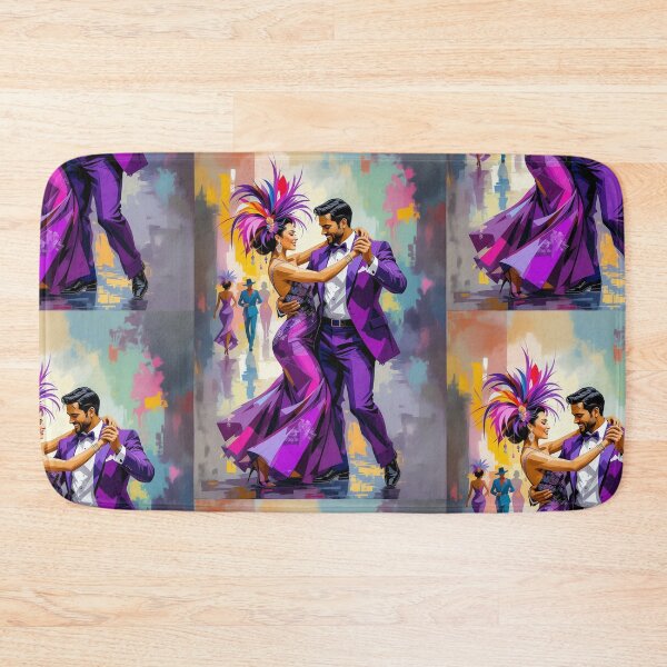 Item preview, Tango in Purple – Elegant Latin Dance Art designed and sold by Lowtech.