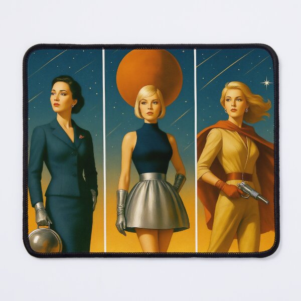 Item preview, Red Planet Express - Retro Sci-Fi Fashion designed and sold by Lowtech.