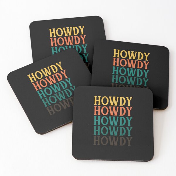 Item preview, Retro Howdy cool Western Country Cowboy Cowgirl Rodeo designed and sold by snowry.