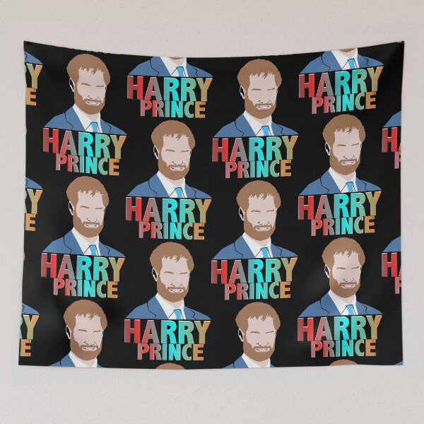 Item preview, Prince Harry illustration designed and sold by ZooStateofMind.
