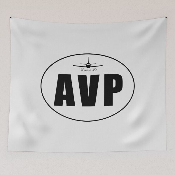 Item preview, AVP Scranton Pennsylvania PA Airport Code designed and sold by Lartheviking.