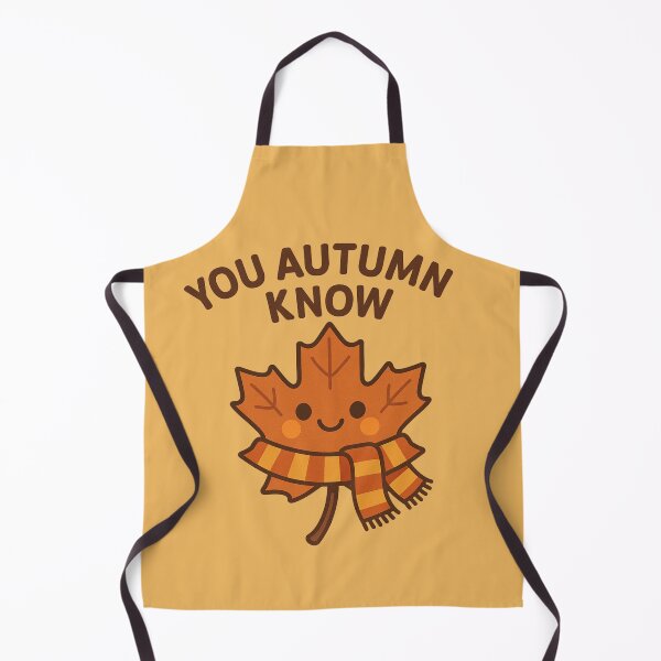 Item preview, You Autumn Know – Cozy Maple Leaf Pun Illustration designed and sold by BloomKind.