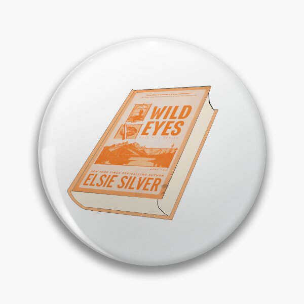 Item preview, Wild Eyes Elsie Silver Book Sticker designed and sold by baranskini.
