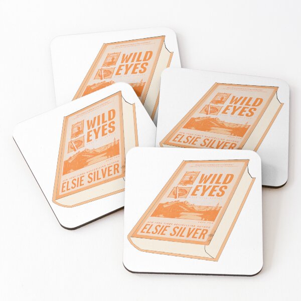 Item preview, Wild Eyes Elsie Silver Book Sticker designed and sold by baranskini.