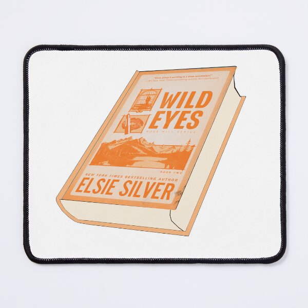 Item preview, Wild Eyes Elsie Silver Book Sticker designed and sold by baranskini.