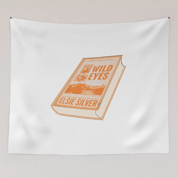 Item preview, Wild Eyes Elsie Silver Book Sticker designed and sold by baranskini.