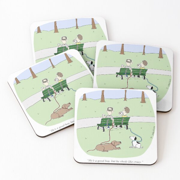 Item preview, He's a good boy, but he sheds like crazy designed and sold by Phil Johnson.