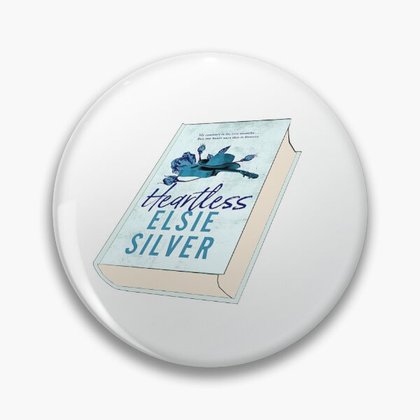 Item preview, Heartless Elsie Silver Book Sticker designed and sold by baranskini.