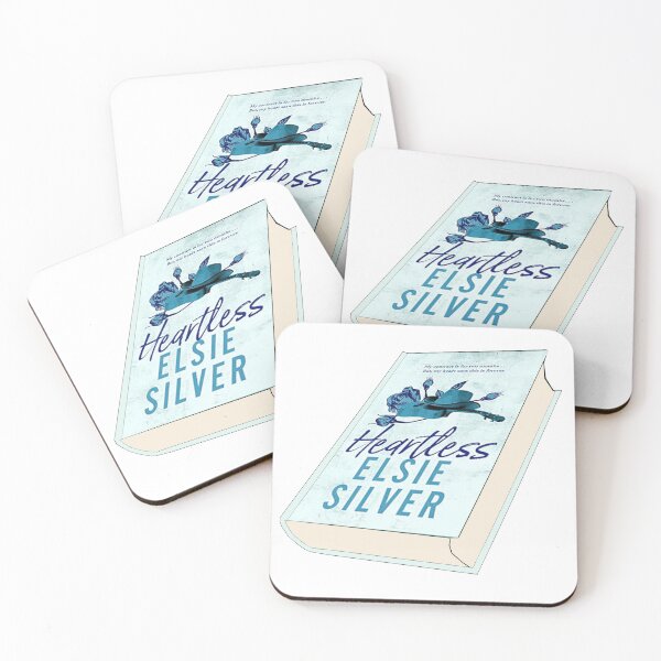 Item preview, Heartless Elsie Silver Book Sticker designed and sold by baranskini.