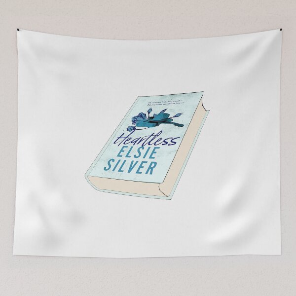 Item preview, Heartless Elsie Silver Book Sticker designed and sold by baranskini.