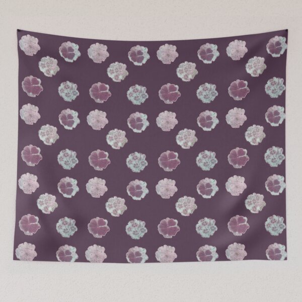 Item preview, Purple Flowers – Fiori viola – 紫の花 designed and sold by LenaBlueDesigns.