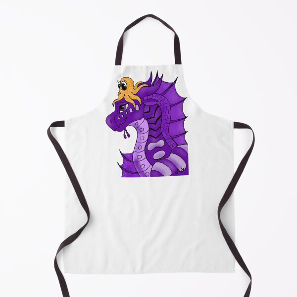 Item preview, Indigo the Seawing with Blob designed and sold by ARTwithAlbright.