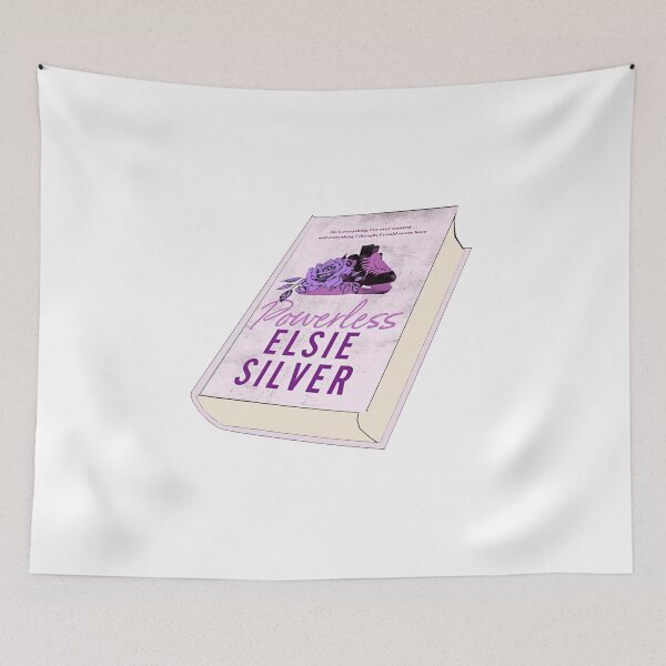 Item preview, Powerless Elsie Silver Book Sticker designed and sold by baranskini.