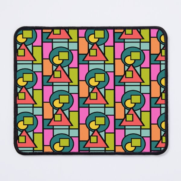 Item preview, Retro Mid Century Stained Glass designed and sold by P9Designs.