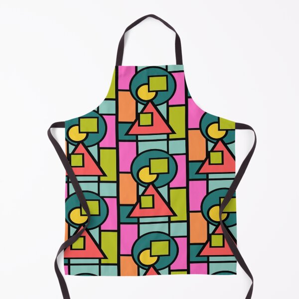 Item preview, Retro Mid Century Stained Glass designed and sold by P9Designs.