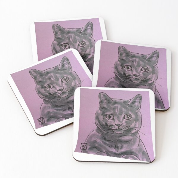 Item preview, Cat a Day Doodle - Day 24 designed and sold by Paintbrushbetty.