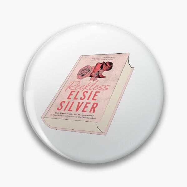 Item preview, Reckless Elsie Silver Book Sticker designed and sold by baranskini.