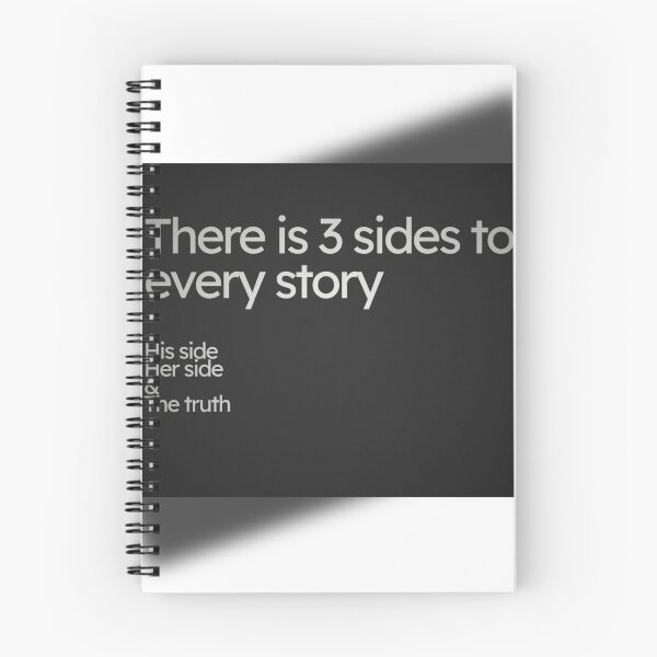 Item preview, 3 sides to every story  designed and sold by Mind-les.