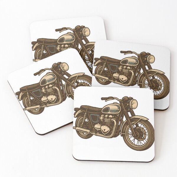 Item preview, Vintage Classic Motorcycle Illustration designed and sold by Sztuboo.
