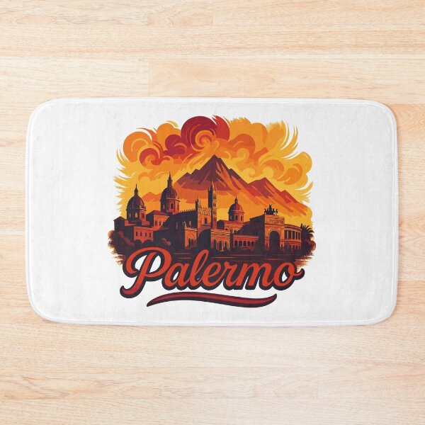 Item preview, Palermo City Italy Sicily Silhouette Gift designed and sold by Pineapple-Tree.