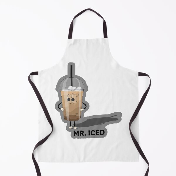 Item preview, Mr. Iced – Funny Iced Coffee Cup Character Design designed and sold by beerkee.