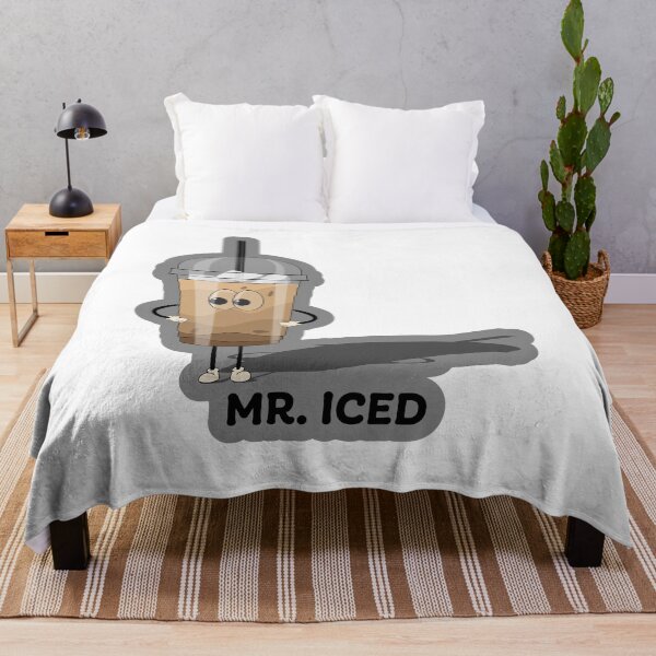 Item preview, Mr. Iced – Funny Iced Coffee Cup Character Design designed and sold by beerkee.