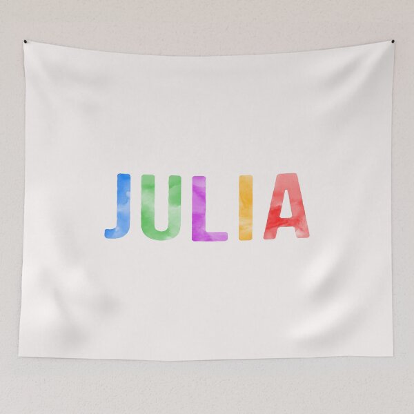 Item preview, Julia Name Bright Colors designed and sold by Jeallan Designs.