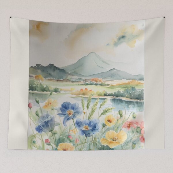 Item preview, Glorious Devon6(watercolour + AI) designed and sold by artsmeow.