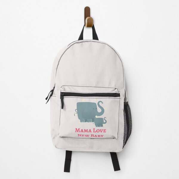 Item preview, Mama Love – New Baby – Mama and Baby Elephant Design designed and sold by Novel Works Studio.