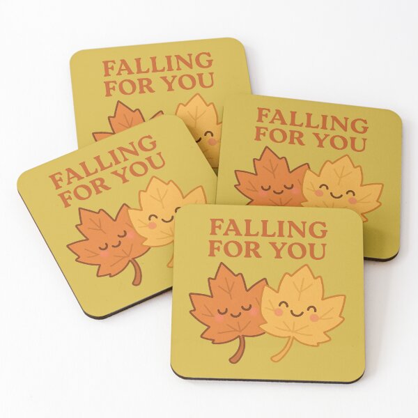 Item preview, Falling for You – Cute Autumn Leaves Illustration designed and sold by BloomKind.