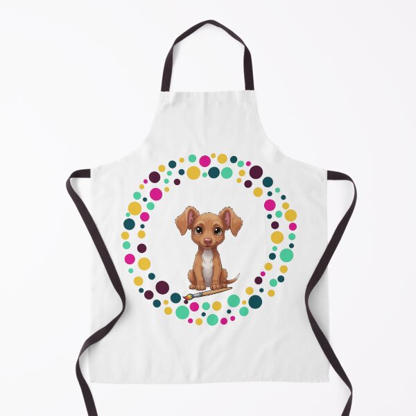 Artikelvorschau, Feiern Sie den Dot Day mit meinem Pharaonenhund | Bunte Hundekunst entworfen und verkauft von The Real Life Symphony.