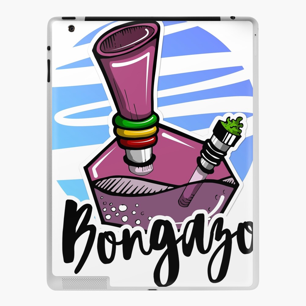 Funda y vinilo para iPad for Sale con la obra «Bongazo #Weed» de Towtowas |  Redbubble