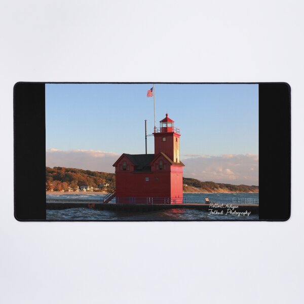 Item preview, BIG RED Holland Michigan’s Historic Lighthouse designed and sold by GentleHearts.