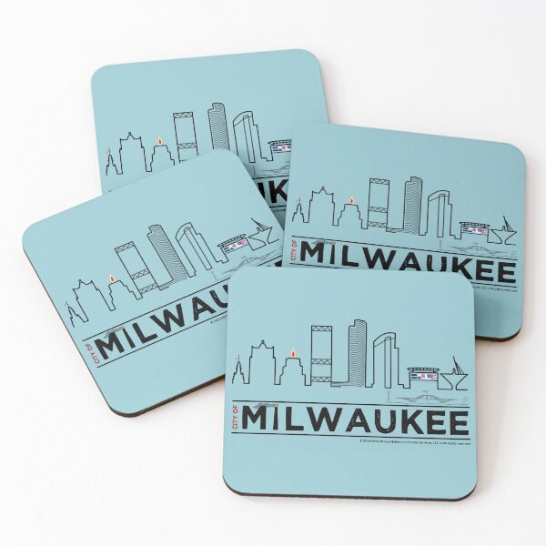 Item preview, MKE City Skyline • Milwaukee, WI designed and sold by MKE Rhine Maiden  •  Grumble Services, LLC..