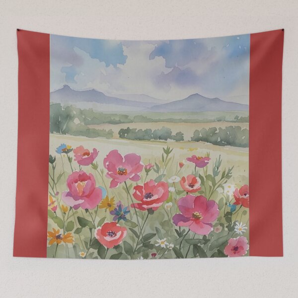 Item preview, Glorious Devon(watercolour + AI) designed and sold by artsmeow.