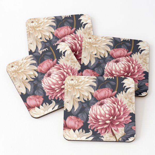 Item preview, Bold Dahlias designed and sold by Patterns & Prints.