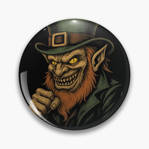 Item preview, Yellow Eyed Irish Leprechaun Design designed and sold by Everything Éire.