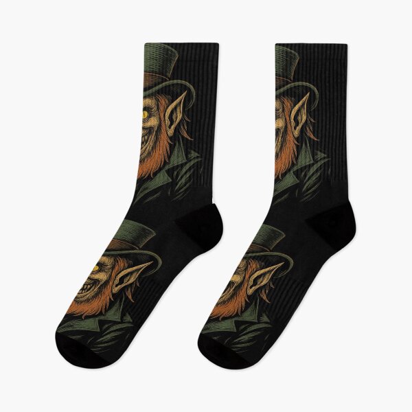 Item preview, Yellow Eyed Irish Leprechaun Design designed and sold by Everything Éire.