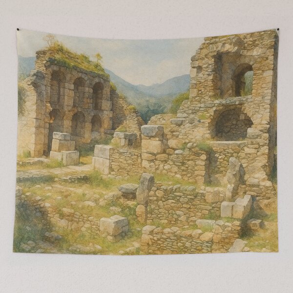 Item preview, The Silent Library of Nysa - Aydın, Turkey designed and sold by PixelPastoral.