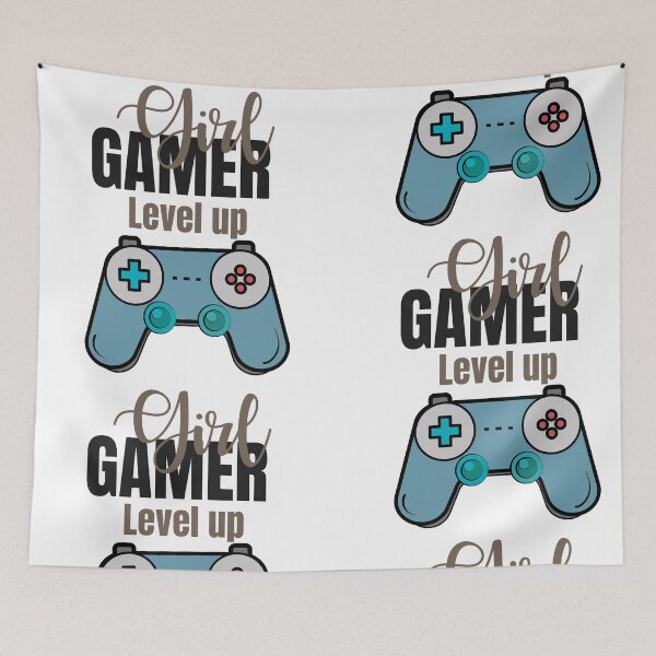 Item preview, Gamer Girl Level Up – Vintage Gaming Controller T-Shirt for Women & Streamers designed and sold by Fariashamshad.